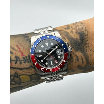 Custom Seiko Mod • Pepsi GMT v2 • 40mm
